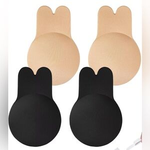 2 Pairs Sticky Bra Push up Strapless Invisible Adhesive Bra Breast Lift - XXL